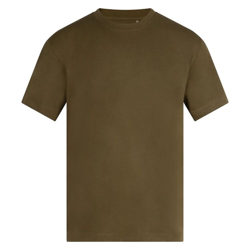 Anthem Unisex Adult Heavyweight T-Shirt / Khaki Green